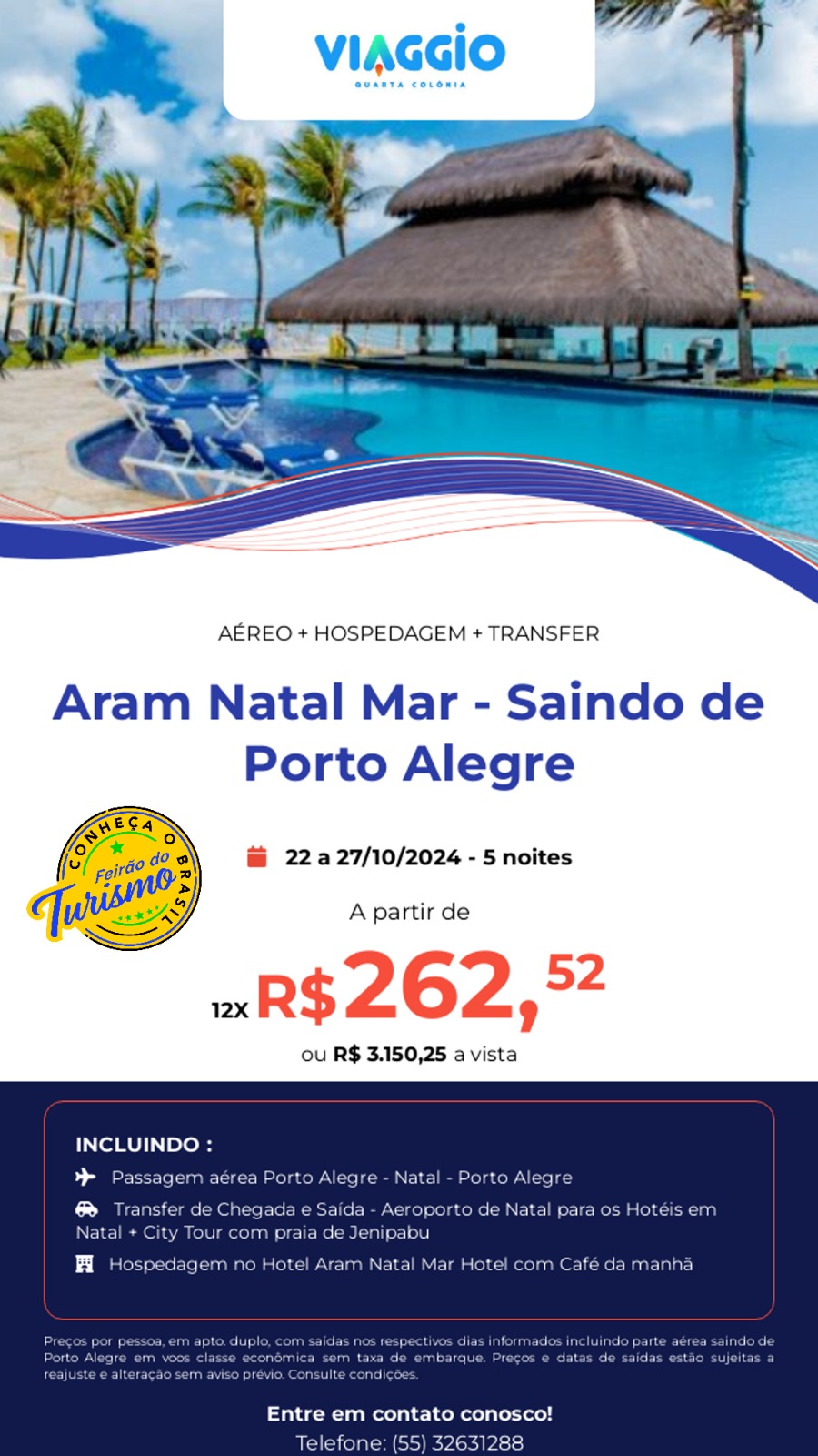 NATAL - RN - 22 a 27 de Outubro - Promocional-