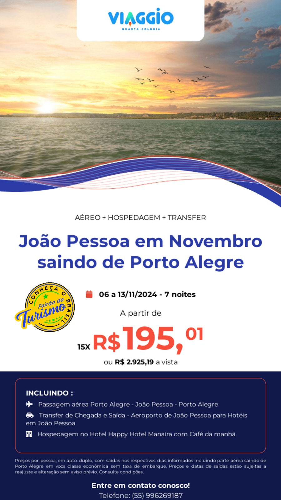 João Pessoa PB 06 a 13 de Novembro de 2024 - Promocional_